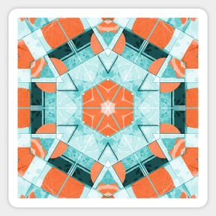 Marbled Tile Mosaic Pattern #1 Sticker